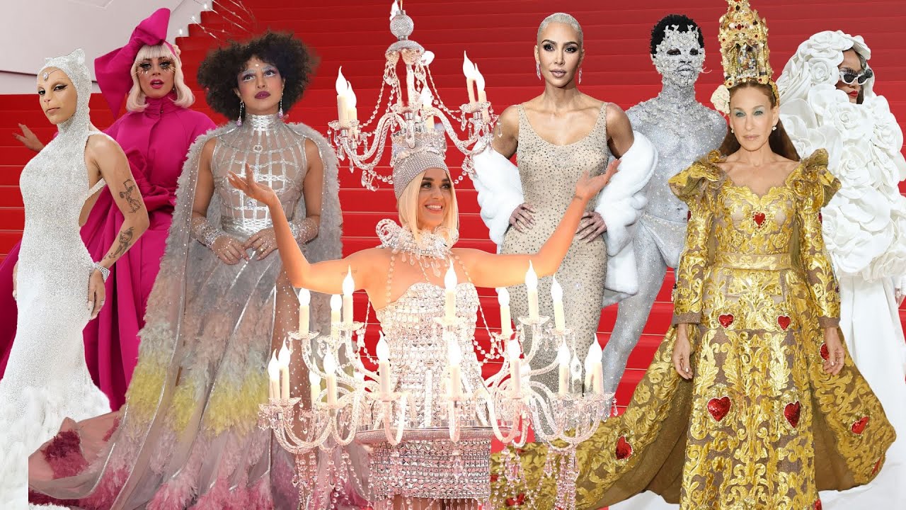 Celebrity outfits on the red carpet at Met Gala – highlighting iconic fashion moments before asking when is Met Gala 2025